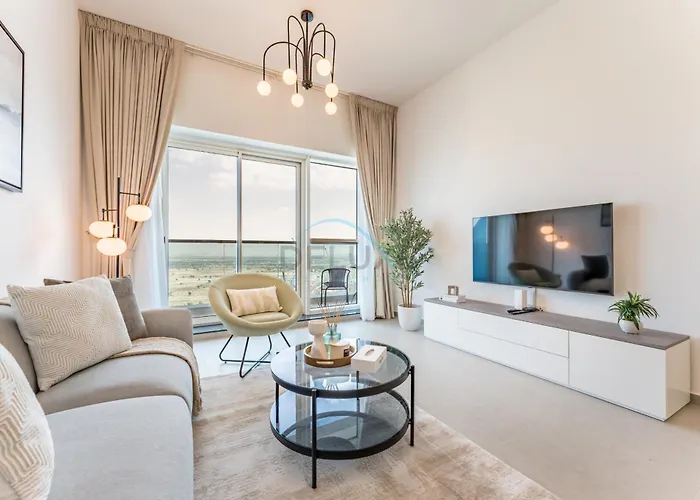 Near Dubai Miracle Garden 1Br With Private Balcony, Orchid Residence, Al Barsha South By Deluxe Holiday Homes