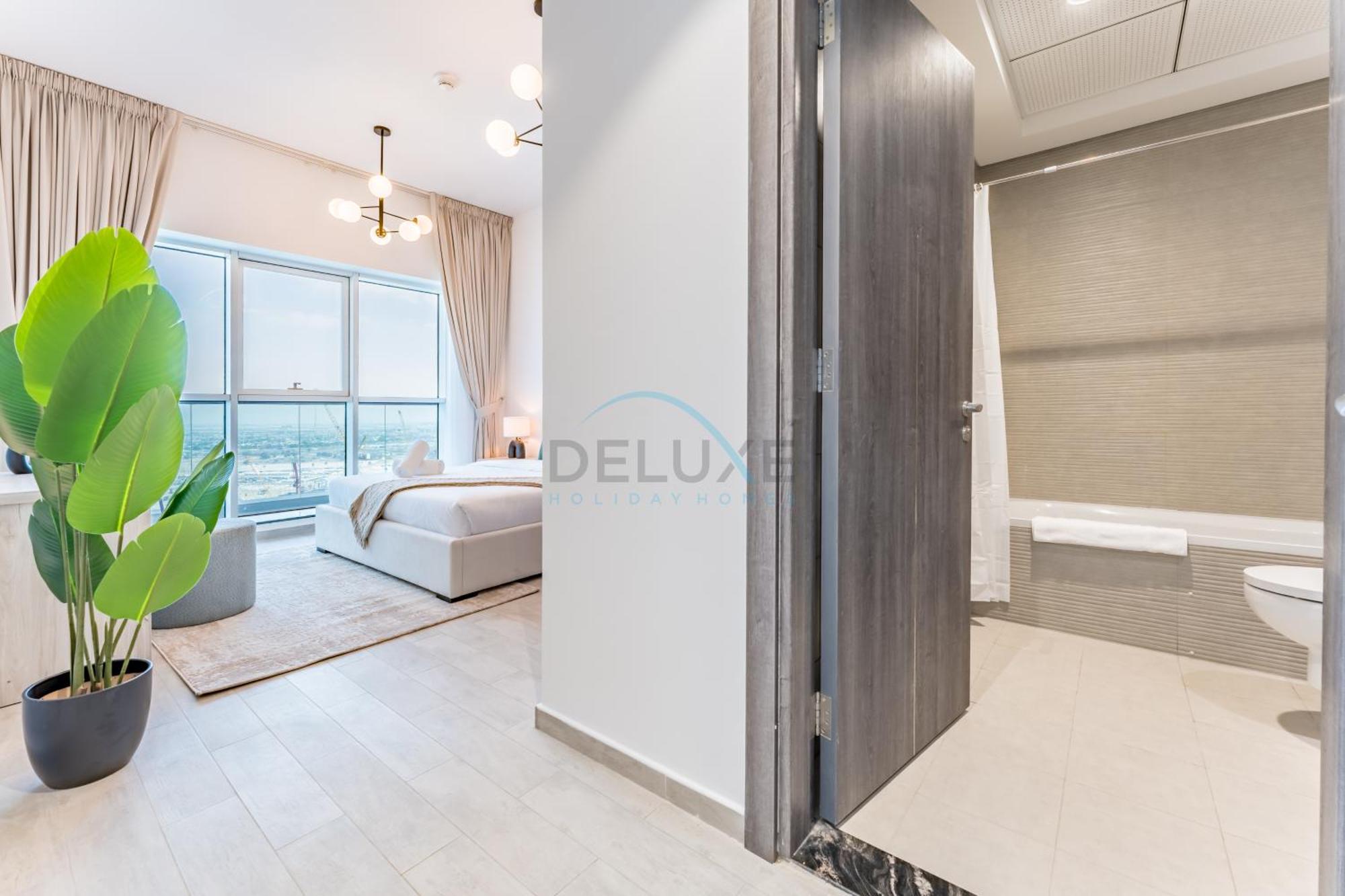 Near Miracle Garden 1br With Private Balcony, Orchid Residence, Al Barsha South By Deluxe Homes Apartment Dubai