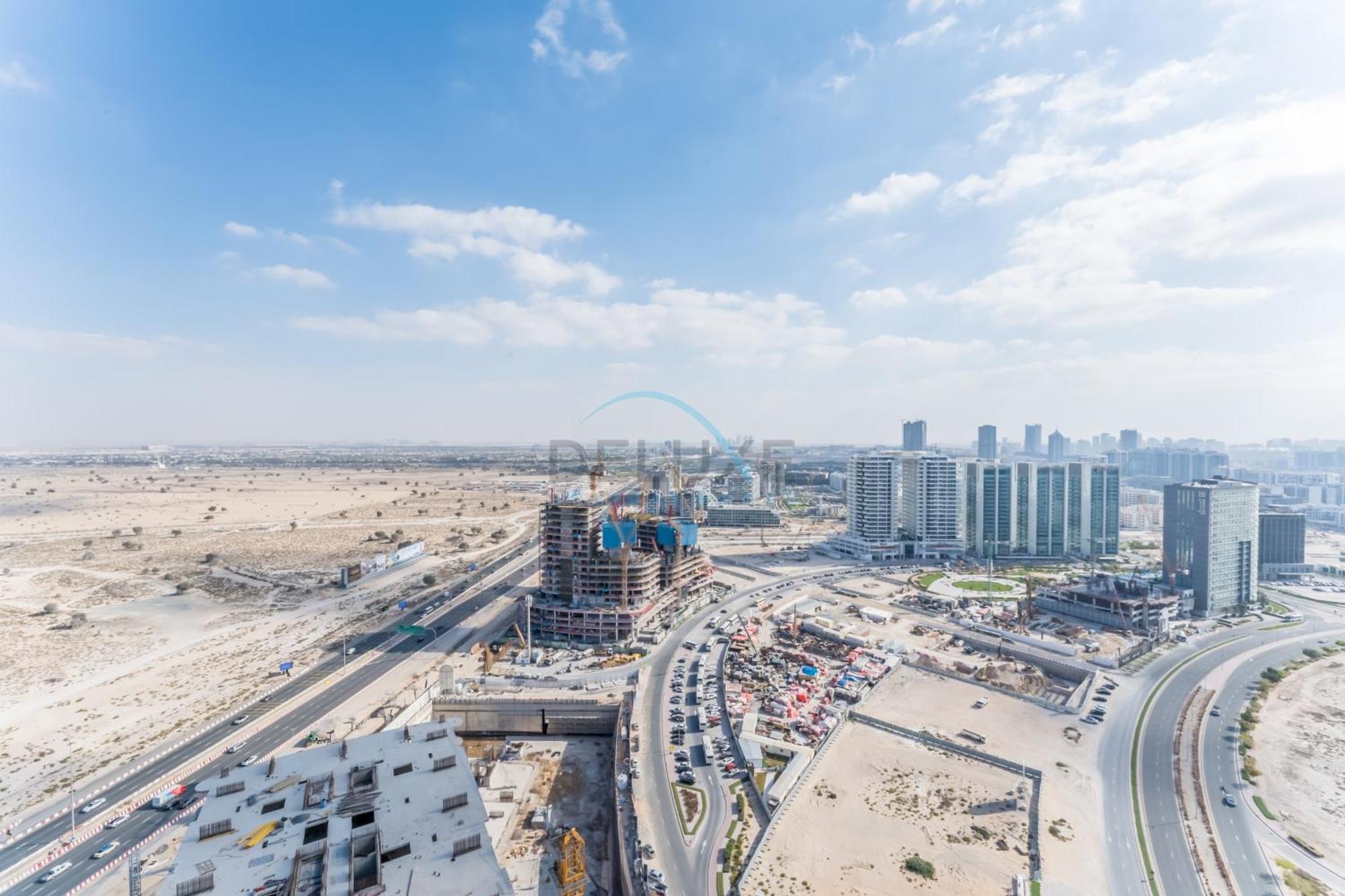 Near Miracle Garden 1br With Private Balcony, Orchid Residence, Al Barsha South By Deluxe Homes Apartment
