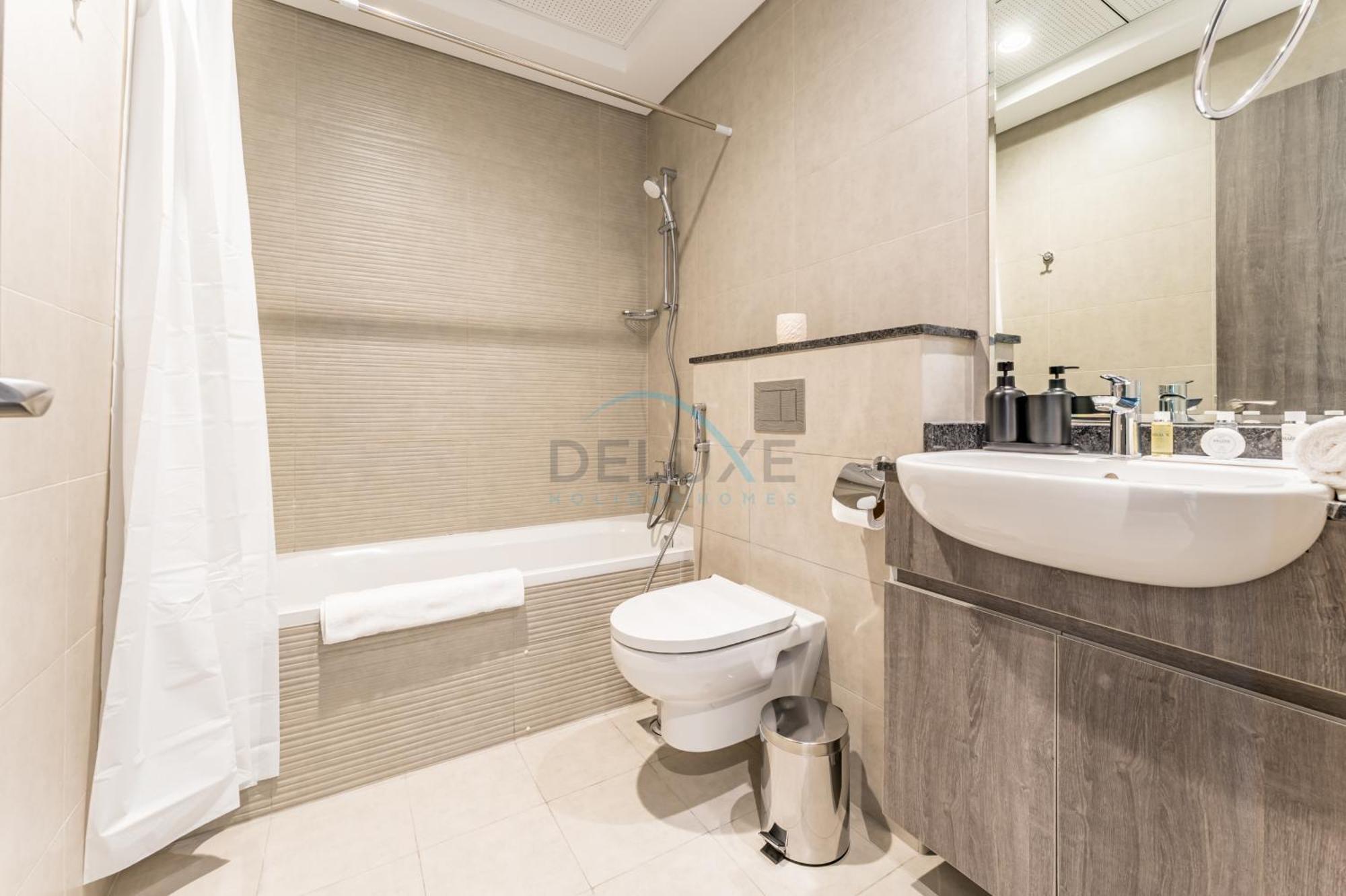 Near Miracle Garden 1br With Private Balcony, Orchid Residence, Al Barsha South By Deluxe Homes Apartment Dubai