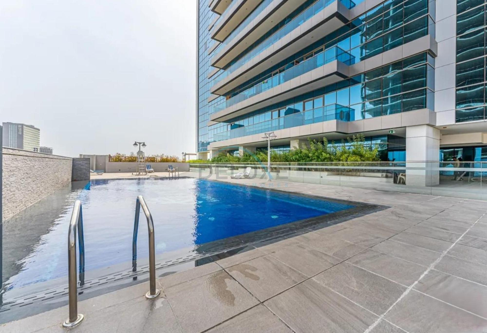 Near Miracle Garden 1br With Private Balcony, Orchid Residence, Al Barsha South By Deluxe Homes